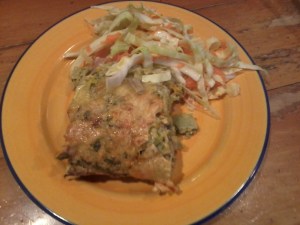 We like it with rustic coleslaw