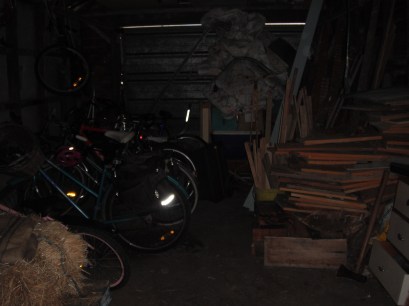 bikes in garage